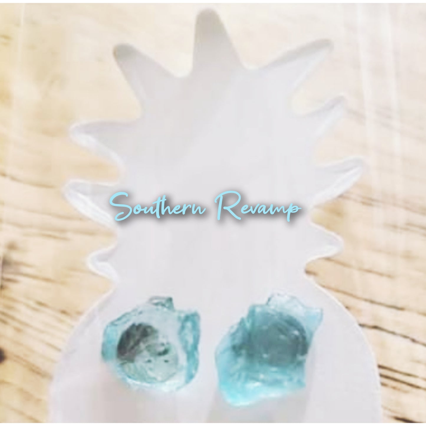 Sea glass earring studs