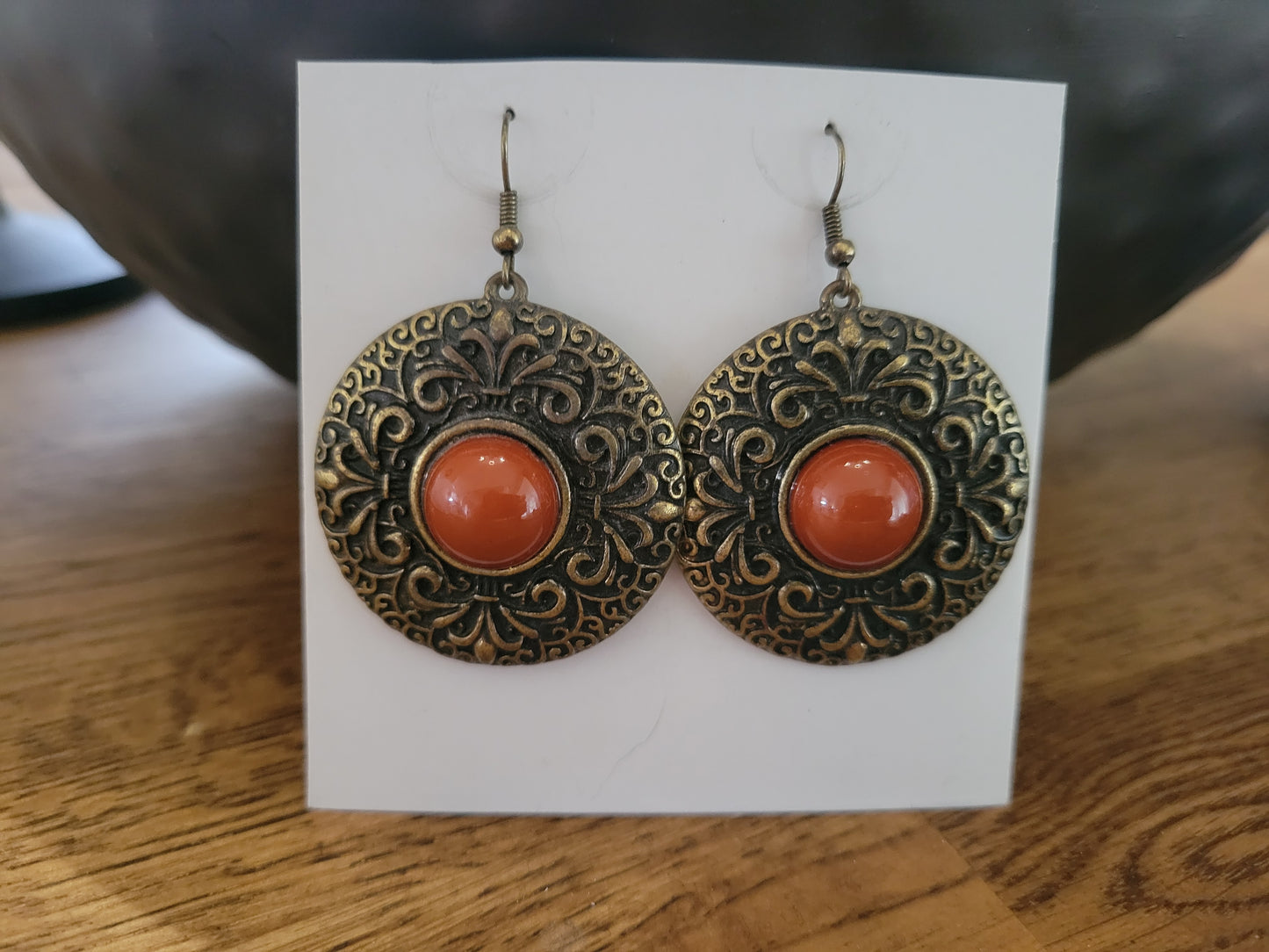 Carnelian earring